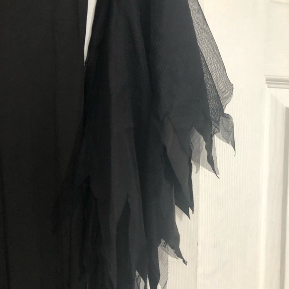 Spirit Halloween Dark Witch costume girls size‎ large 12/14 dress & choker - Picture 9 of 14